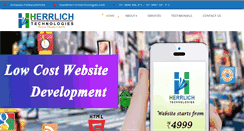 Desktop Screenshot of herrlichtechnologies.com